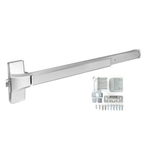 Lawrence Hardware Heavy Duty Rim Exit Device, Panic-Rated 8810 Model