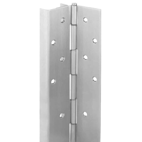 Continuous Pin and Barrel Stainless Steel Hinge #952 (Full Wrap Edge Guard)- US32D Finish, 7 Ft.