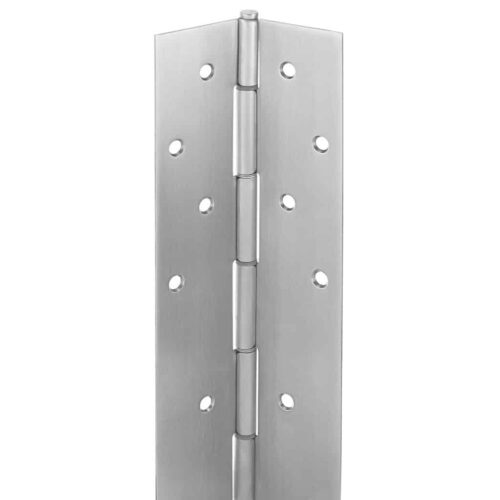 Continuous Hinge, Pin and Barrel, Stainless Steel US32D, Heavy Duty, Edge Mount, for high traffic doors LH951