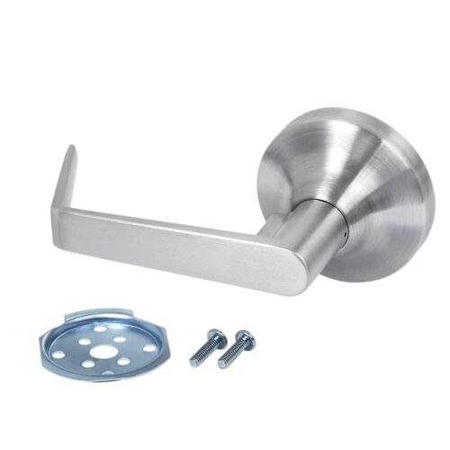 External Lever Trim on Rosette for 5500 Series Medium Duty Exit Devices, SF801B C32D