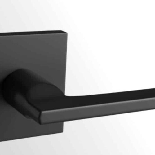 Door Lever Embassy Hardware "Tokyo" 2000 Series. Straight Rail Design and Subtle Curves