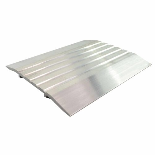 Saddle/Threshold Mill Aluminum Finish - 4" x 1/4" - Fluted Top - ADA Compliant