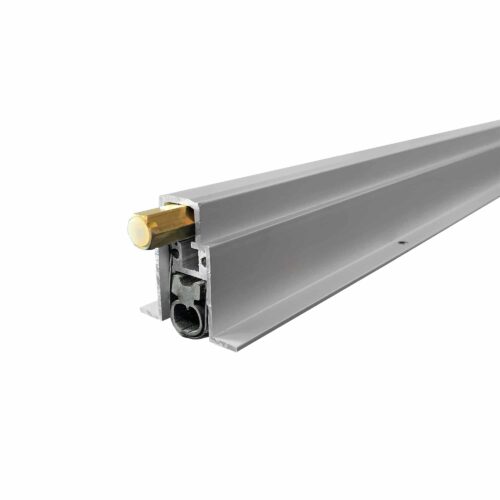 Automatic Door Bottom, Heavy Duty, Concealed - Neoprene Double Bulb - max 7/8" Drop