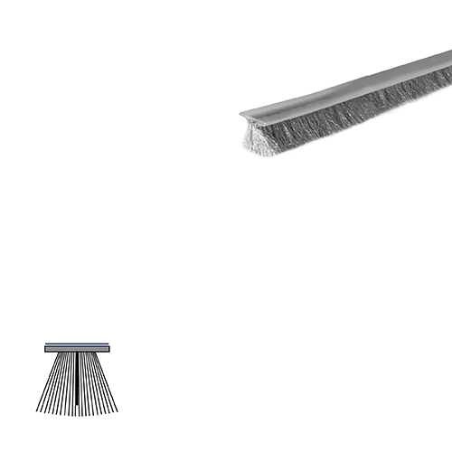 Pile Brush for Glass Door Weatherstripping (replacement brush)