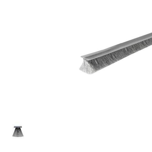 Self-Adhesive Pile Brush Weatherstripping - 1/4" x 3/8"