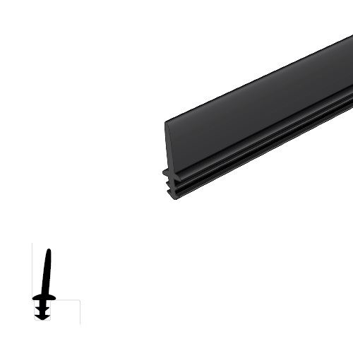 Kerf Frame Weatherstripping with Durable Silicone - 1/2 Peg Seal